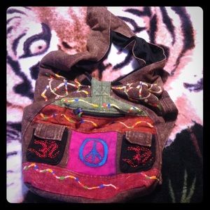 Rising International(Santa Cruz) "Hippie" Backpack